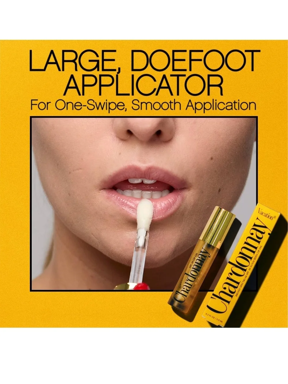Vacation SPF 30 Lip Oil — Yellow